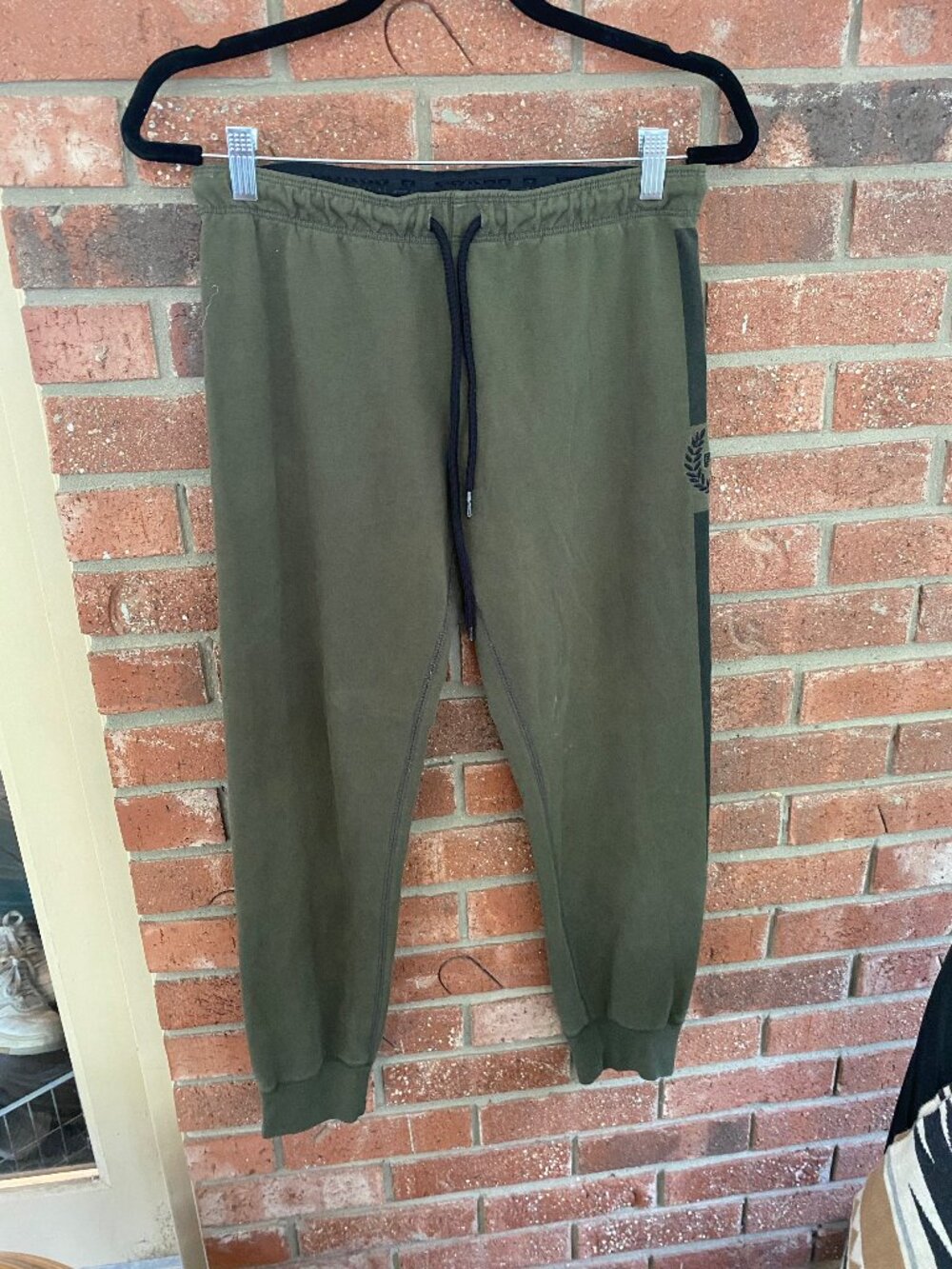 PINK Victoria's Secret Olive Green Joggers